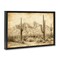 Stupell Industries The Desert Sepia Landscape Floating Frame, design by Petal Prints Design
